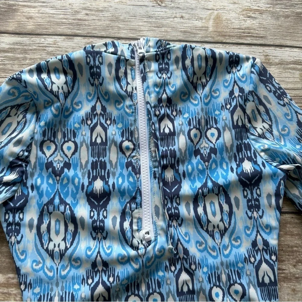 New Sisstrevolution Ikat Nora One Piece Swimsuit Long Sleeve S